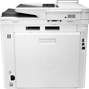 HP Color LaserJet Pro M479fdw Compact Wireless All-in-One Laser Printer, Print Scan Copy Fax, 4.3" Color Touchscreen, Auto 2-Sided Printing, WIFI, USB 2.0, 28ppm, 50-sheet, 600x600DPI, White,Durlyfish