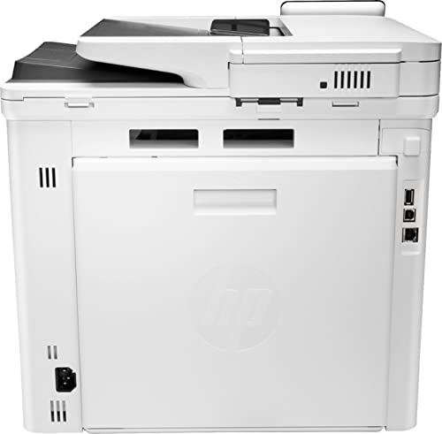 HP Color LaserJet Pro M479fdw Compact Wireless All-in-One Laser Printer, Print Scan Copy Fax, 4.3" Color Touchscreen, Auto 2-Sided Printing, WIFI, USB 2.0, 28ppm, 50-sheet, 600x600DPI, White,Durlyfish