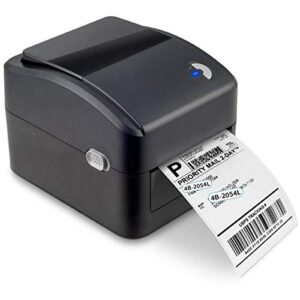 micmi shipping label printer, thermal support amazon ebay paypal etsy shopify shipstation stamps.com ups usps fedex dhl support windows, roll & fanfold thermal direct label for printer 4×6 inch