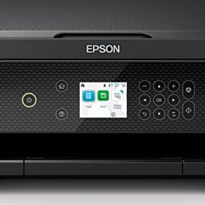 Epson Expression Home XP-4205 Wireless Color Inkjet All-in-One Printer, Black - Print Copy Scan - 2.4" Color Display, 10.0 ppm, 5760 x 1440 dpi, Auto 2-Sided Printing, Voice Activated