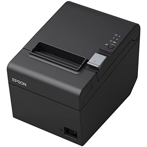 Epson TM-T20III Thermal POS Receipt Printer - USB Type B, Serial Interfaces and DK Port - Thermal Line Printing Technology, Print Speeds Up to 250mm/sec, 203 dpi, Auto-Cutter, DAODYANG Printer_Cable