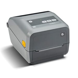 zebra zd421 thermal transfer cartridge desktop printer 203 dpi print width 4-inch usb ethernet 802.11ac zd4a042-c01w01ez