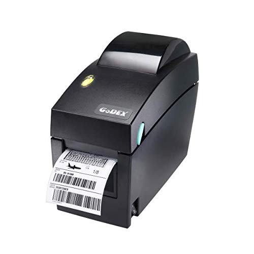 Godex DT4xW 4” Direct Thermal Printer, 203 dpi, 7ips USB, RS232, Ethernet, NO Real Time Clock, WiFi/BT