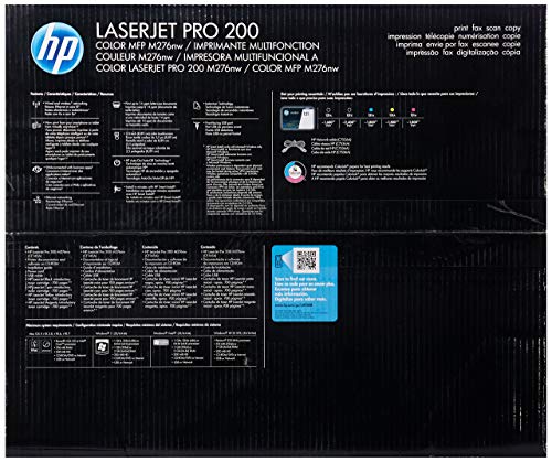 HP Laserjet Pro 200 M276nw All-in-One Color Printer (Old Version) (Renewed)