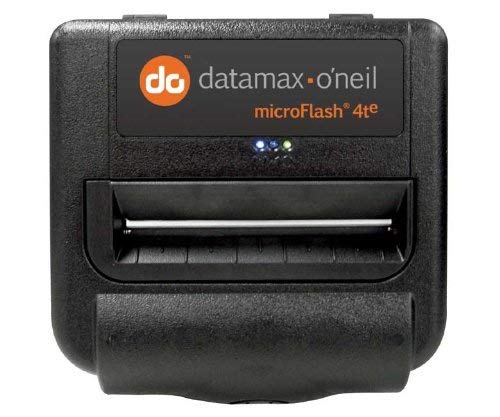 Datamax-O'Neil 200360-100 microFlash 4t Portable Direct Thermal Printer 203 dpi 4 Inch Print Width 25 Inches per Second MF4TE and Bluetooth (Certified Refurbished)