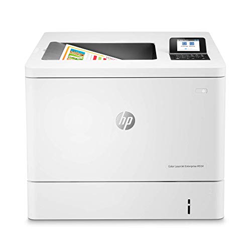 HP Color Laserjet Enterprise M554dn Duplex Printer (7ZU81A) (Renewed)