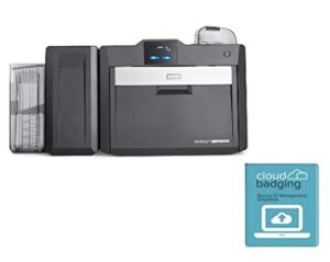 fargo hdp6600 94640 dual-sided printer and cloudbadging software