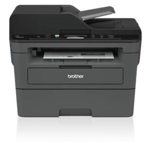 brother dcp-l2550dw all-in-one monochrome laser printer – deluxe bundle (renewed)