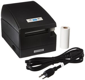 citizen america ct-s2000ubu-bk ct-s2000 series hi-speed pos thermal printer, 220 mm/sec print speed, 42 columns, usb, internal power supply, black