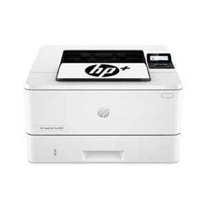 hp laserjet pro 4001dne black & white printer with hp+ smart office features (renewed)