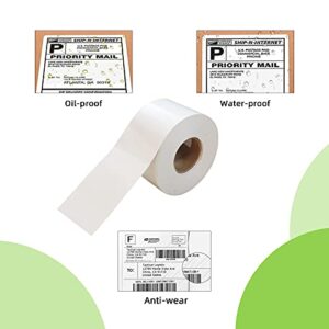 Anylabel 2-1/4 inch Thermal Printed Linerless Label for Digi Zebra Bizerba Electronic Scale Printer (18 Rolls, 215 feet/Roll)