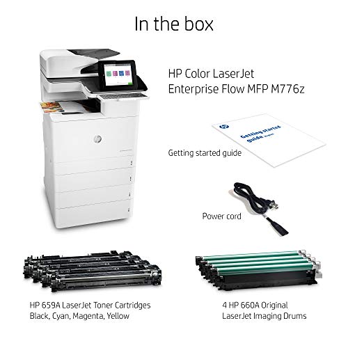 HP Color LaserJet Enterprise Flow Multifunction M776z All-in-One Wireless Duplex Printer with JetIntelligence (3WT91A)