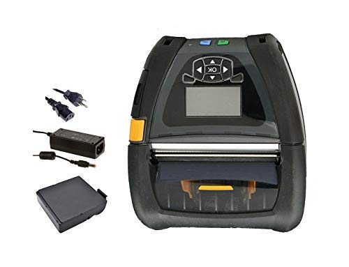 QLn420 Barcode Label Mobile Printer, Wireless Bluetooth and WiFi 802.11a/b/g/n, Rugged, 4 Inch, Direct Thermal, Belt Clip, Charger (Renewed)