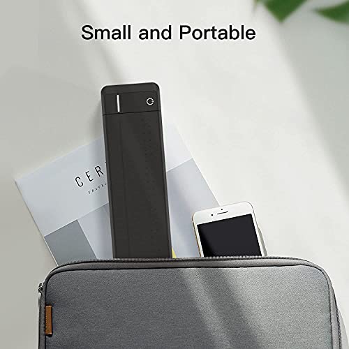 PRT MT800 Portable A4 Wireless Bluetooth Thermal Printer, Suitable for Mobile Office, Supports 216 mm Width A4 Printing Paper, Compatible with Android and iOS Phones (Upgraded Version)