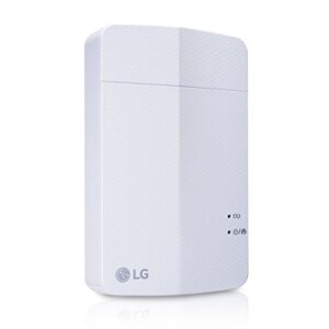 New LG PD251 Portable Mobile Pocket Photo Printer 3 [White] (Follow-up Model of PD241 and PD239) Bluetooth Wireless Printing for iOS, Android and Windows OS