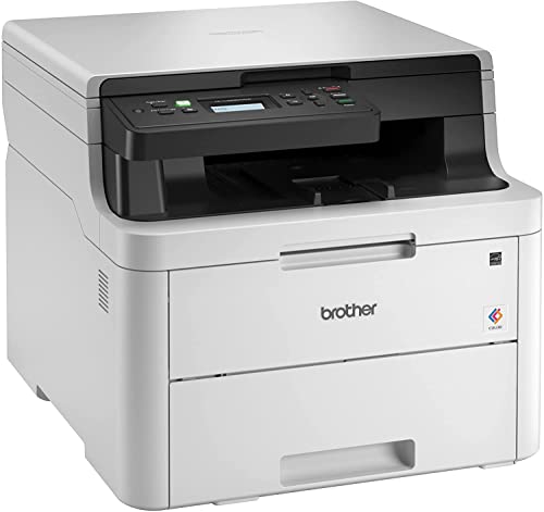 Brother HL-L32 90CDW Wireless Compact Digital Color All-in-One Laser Printer, 25ppm, 600 x 2400 dpi, Duplex Printing, Durlyfish