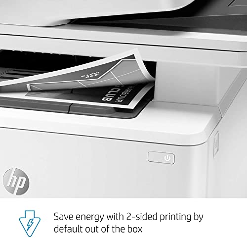 HP Laserjet Pro MFP M428fdn All-in-One Wired Ethernet only Monochrome Laser Printer, White - Print Scan Copy Fax - 2.7" Touch, 40 ppm, 1200x1200 dpi, Auto 2-Sided Printing, 50-Sheet ADF, Cbmou Webcam