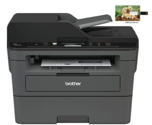 44 brother dcp l2500 series all-in-one wireless monochrome laser printer,duplex printing, print scan copy, 128mb memory, 2400 x 600 dpi, 36 ppm, 250-sheet, 50-sheet adf black dcpl-2550dwb ‎brother
