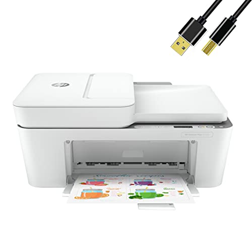 Bools H-P DeskJet 4155eSeries All-in-One Wireless Color Printer, Copier, Scanner, and a USB Printer Cable