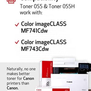 Canon imageCLASS Series Wireless Color All-in-One Laser Printer, Multifunction, Up to 28 ISO ppm, Mobile-Ready, Duplex Compatible with Alexa, Bundle JAWFOAL Printer Cable White