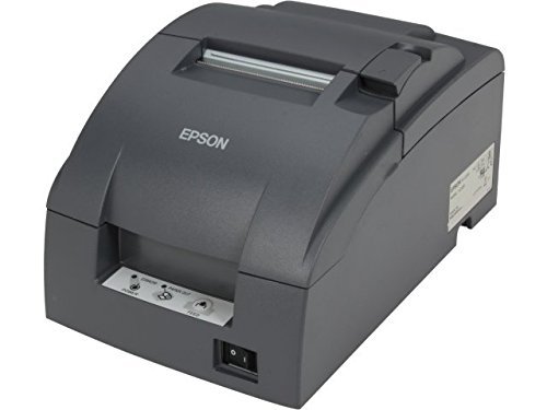 Epson C31C514653 TM-U220B RECEIPT PRINTER - TWO-COLOR - DOT-MATRIX - 6 LPS - 16 CPI - 9 PIN PRINT (Renewed)