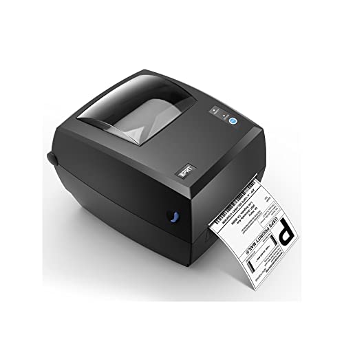 iDPRT Thermal Label Printer Desktop Label Printer for Shipping Packages, 6 IPS Label Maker Work with Windows & MAC, Compatible with USPS, Amazon, Ebay, etc.