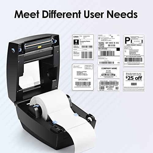 iDPRT Thermal Label Printer Desktop Label Printer for Shipping Packages, 6 IPS Label Maker Work with Windows & MAC, Compatible with USPS, Amazon, Ebay, etc.