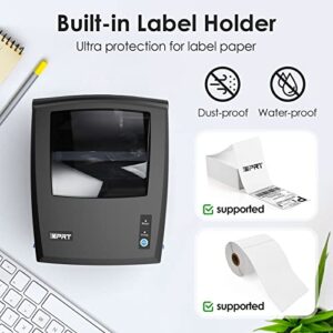 iDPRT Thermal Label Printer Desktop Label Printer for Shipping Packages, 6 IPS Label Maker Work with Windows & MAC, Compatible with USPS, Amazon, Ebay, etc.