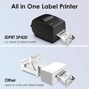 iDPRT Thermal Label Printer Desktop Label Printer for Shipping Packages, 6 IPS Label Maker Work with Windows & MAC, Compatible with USPS, Amazon, Ebay, etc.