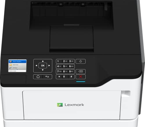 Lexmark 36S0300 MS521dn Compact Laser Printer, Monochrome, Networking, Duplex Printing (Renewed)