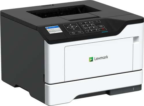 Lexmark 36S0300 MS521dn Compact Laser Printer, Monochrome, Networking, Duplex Printing (Renewed)