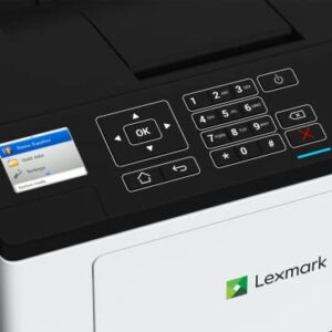 Lexmark 36S0300 MS521dn Compact Laser Printer, Monochrome, Networking, Duplex Printing (Renewed)