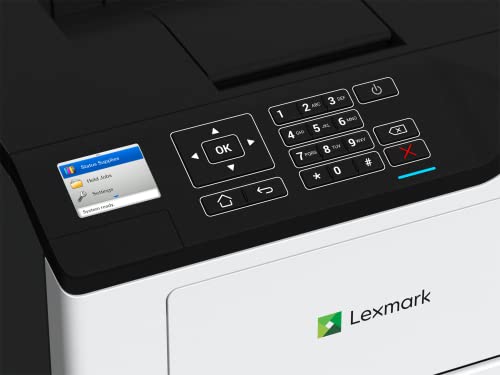 Lexmark 36S0300 MS521dn Compact Laser Printer, Monochrome, Networking, Duplex Printing (Renewed)