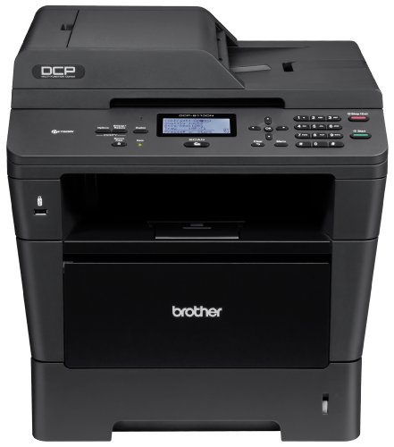 Brother Printer DCP8110DN Monochrome Printer with Scanner and Copier and Networking, Amazon Dash Replenishment Ready