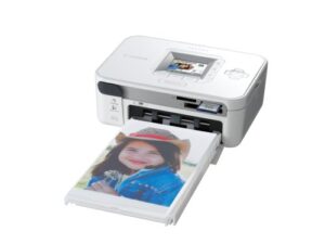 canon selphy cp740 compact photo printer (2094b001),white