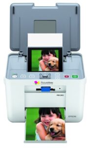 epson picturemate dash pm260 compact photo inkjet printer (c11c694201) (old version)