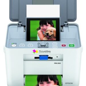 Epson PictureMate Dash PM260 Compact Photo Inkjet Printer (C11C694201) (Old Version)