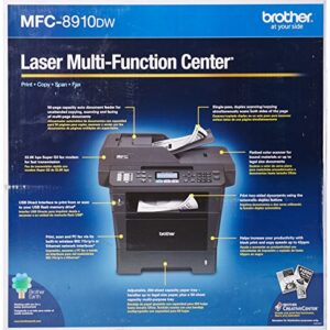 Brother Printer MFC8910DW Wireless Monochrome Printer with Scanner, Copier and Fax, Amazon Dash Replenishment Ready