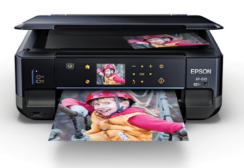 Epson C11CD31201 Expression Premium XP-610 Wireless Color Photo Printer with Scanner and Copier