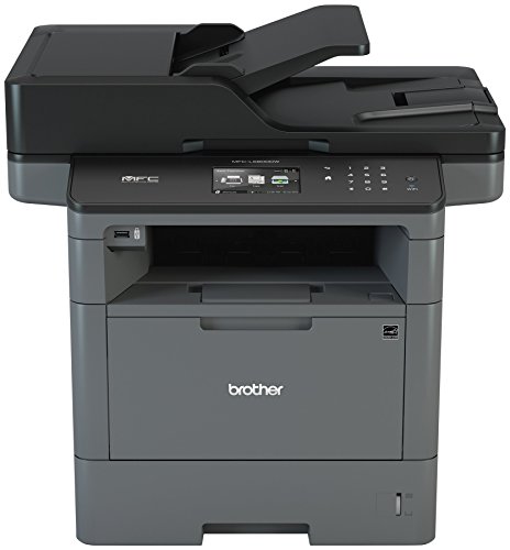 Brother Monochrome Laser Printer, Multifunction Printer, All-in-One Printer, MFC-L5800DW, Wireless Networking, Mobile Printing & Scanning, Duplex Printing, Amazon Dash Replenishment Enabled (Renewed)