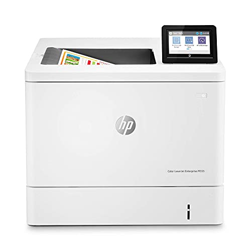 HP Color Laserjet Enterprise M555dn Duplex Printer (7ZU78A) (Renewed)