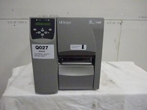 zebra s4m s4m00-2001-0200d stripe label thermal printer