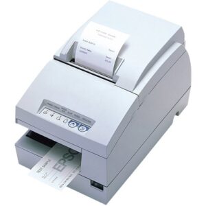 Epson C31C283A8901 TM-U675 Receipt-Slip Printer 46 Lines Per Second USB Interface No MICR and No Autocutter - Requires PS180 - Color Cool White