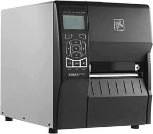 zebra zt230 direct thermal only industrial label printer – usb and serial connectivity – 4-inch max print width, 203 dpi, zpl, monochrome barcode – zt23042-d01000fz, jttands