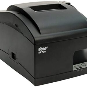 Star Micronics SP742ME Ethernet (LAN) Impact Receipt Printer with Auto-cutter and Internal Power Supply - Gray (Renewed)