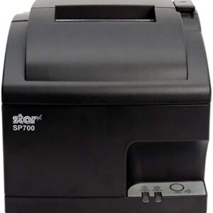 Star Micronics SP742ME Ethernet (LAN) Impact Receipt Printer with Auto-cutter and Internal Power Supply - Gray (Renewed)