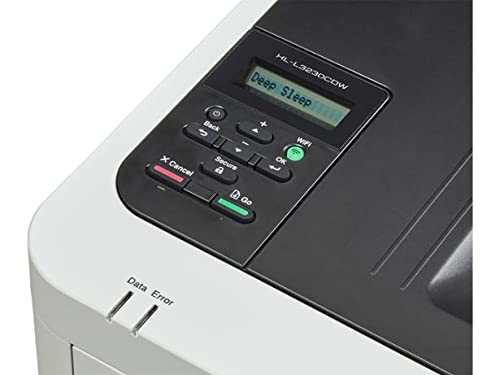 Brother L-3230CDW Compact Digital Color Laser Printer I Wireless I Mobile Printing I Ethernet & USB Connectivity I Auto 2-Sided Printing I Print Up to 25 ppm I 250 Sheets Input + Printer Cable