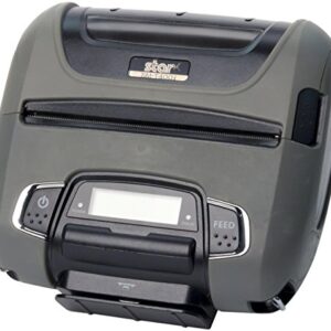 Star Micronics SM-T400i Ultra-Rugged Portable Bluetooth Receipt Printer with Tear Bar - Supports iOS, Android, Windows