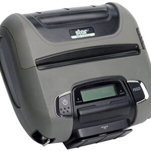 Star Micronics SM-T400i Ultra-Rugged Portable Bluetooth Receipt Printer with Tear Bar - Supports iOS, Android, Windows
