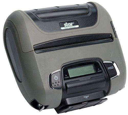 Star Micronics SM-T400i Ultra-Rugged Portable Bluetooth Receipt Printer with Tear Bar - Supports iOS, Android, Windows